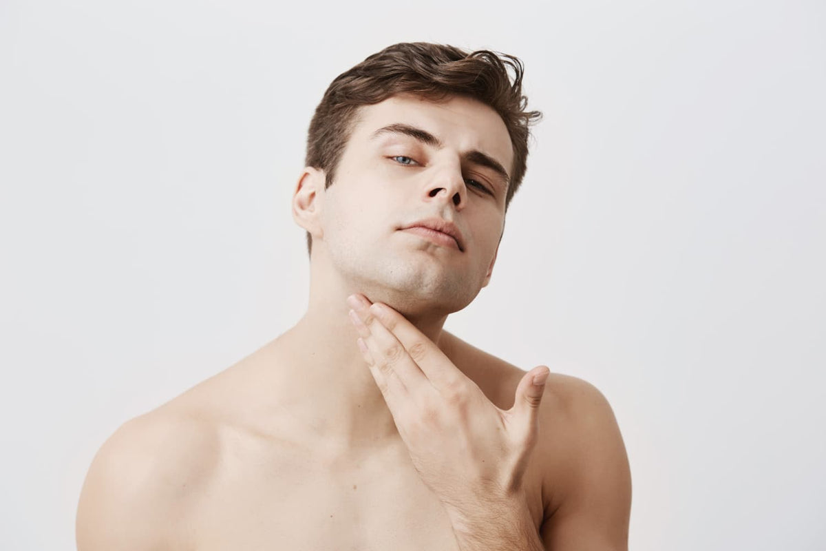 How men's skin can look good without makeup — Alix Avien blog image