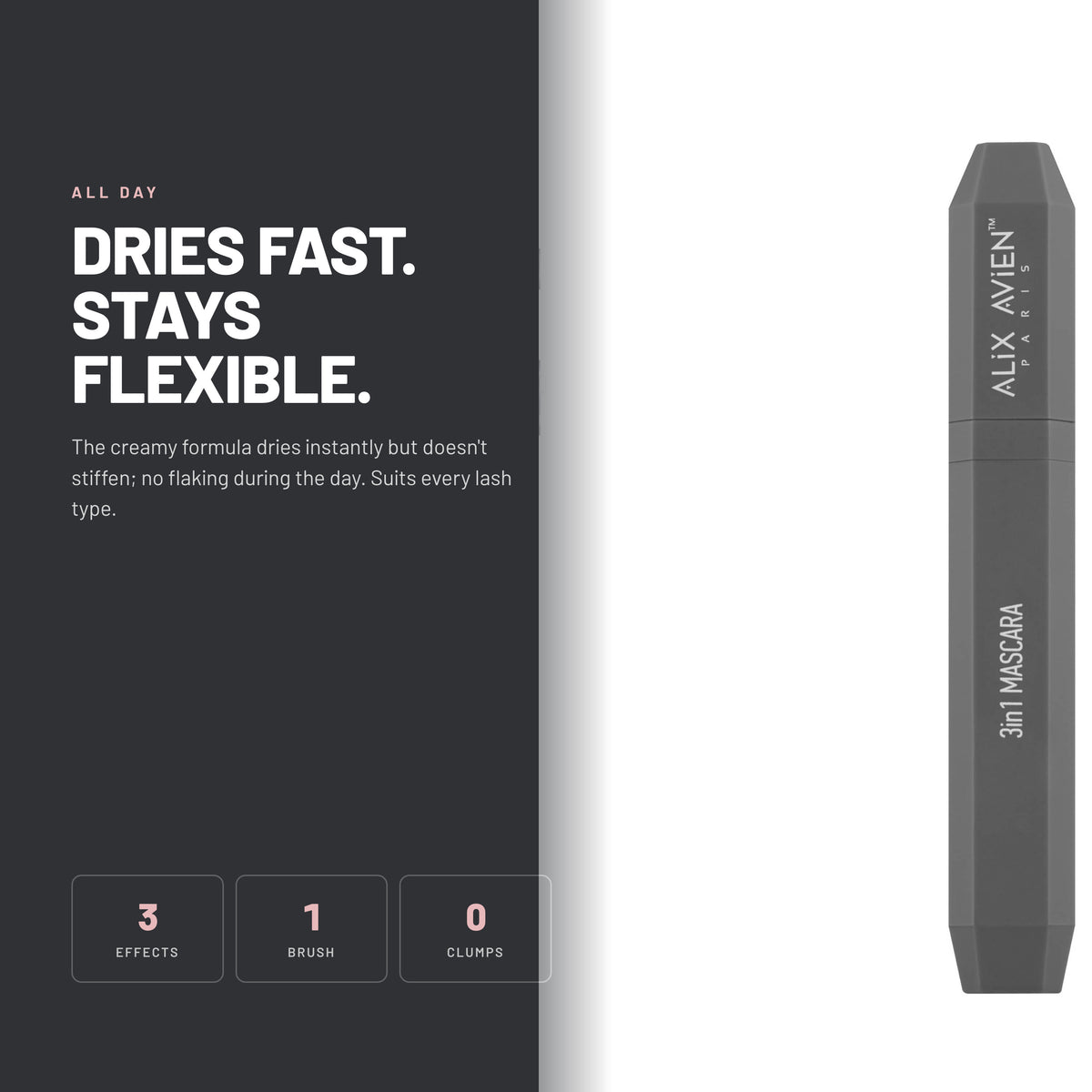 Alix Avien 3 in 1 Mascara tubes