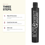 How to apply Alix Avien Black & Perfect Mascara in three steps