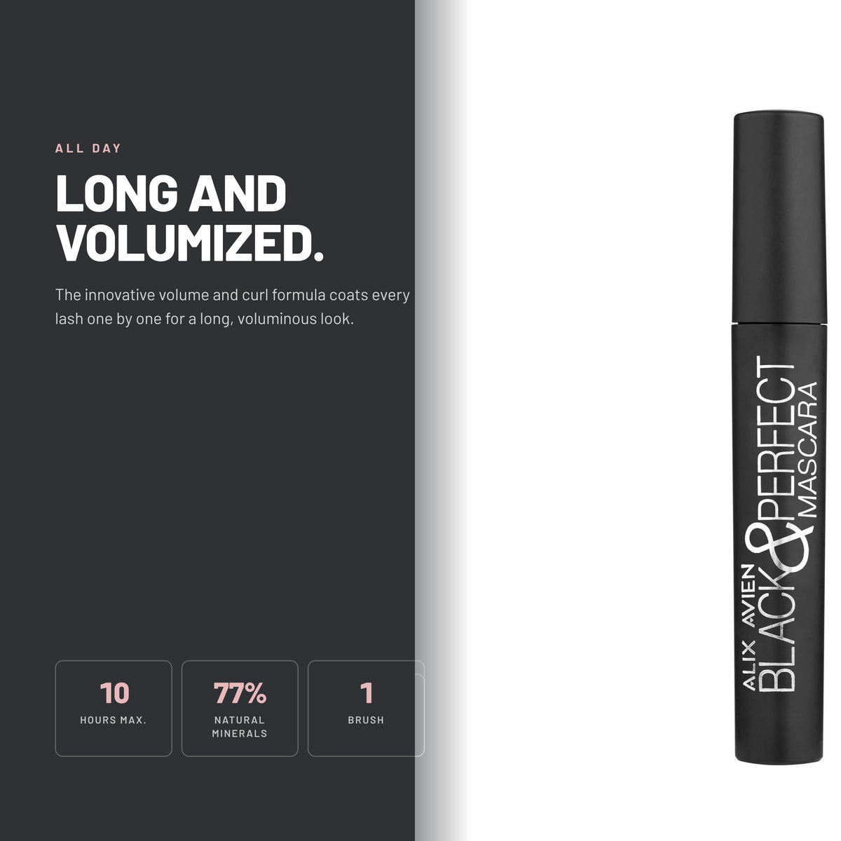 Alix Avien Black & Perfect Mascara tube