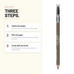 How to use Alix Avien Eyebrow Expert Powdery Liner in three steps