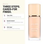 How to apply Alix Avien Care Enhancer Foundation in three steps