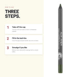 How to use Alix Avien Extreme Lasting Effect Eye Pencil in three steps