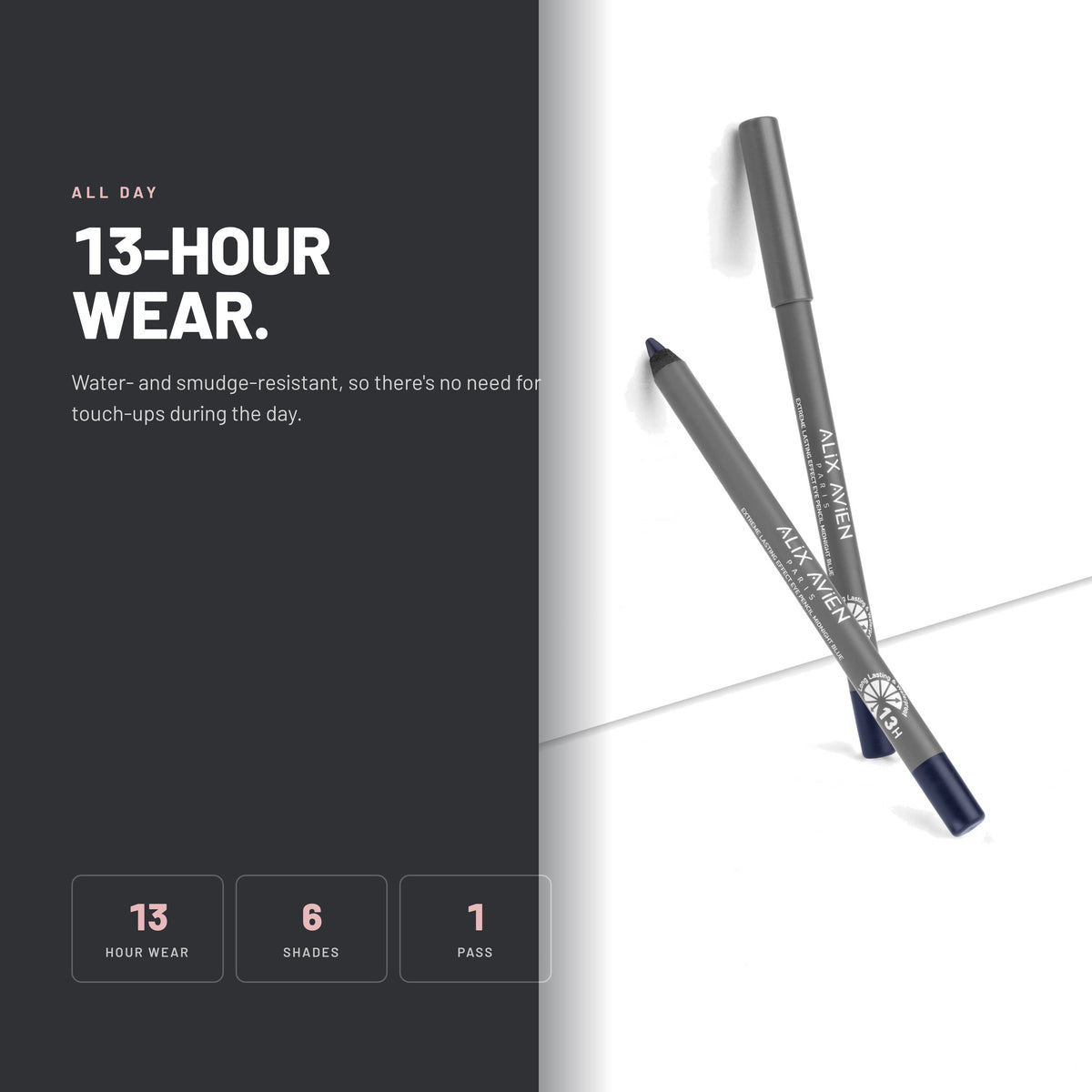 Alix Avien Extreme Lasting Effect Eye Pencil – long-wearing eyeliner pencils