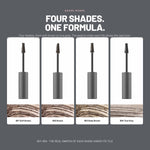 Alix Avien Eyebrow Mascara – all four shades from 801 Soft Brown to 804 True Gray