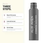 How to use Alix Avien Eyebrow Mascara in three steps