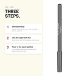 How to use Alix Avien Eyeliner Pencil in three steps