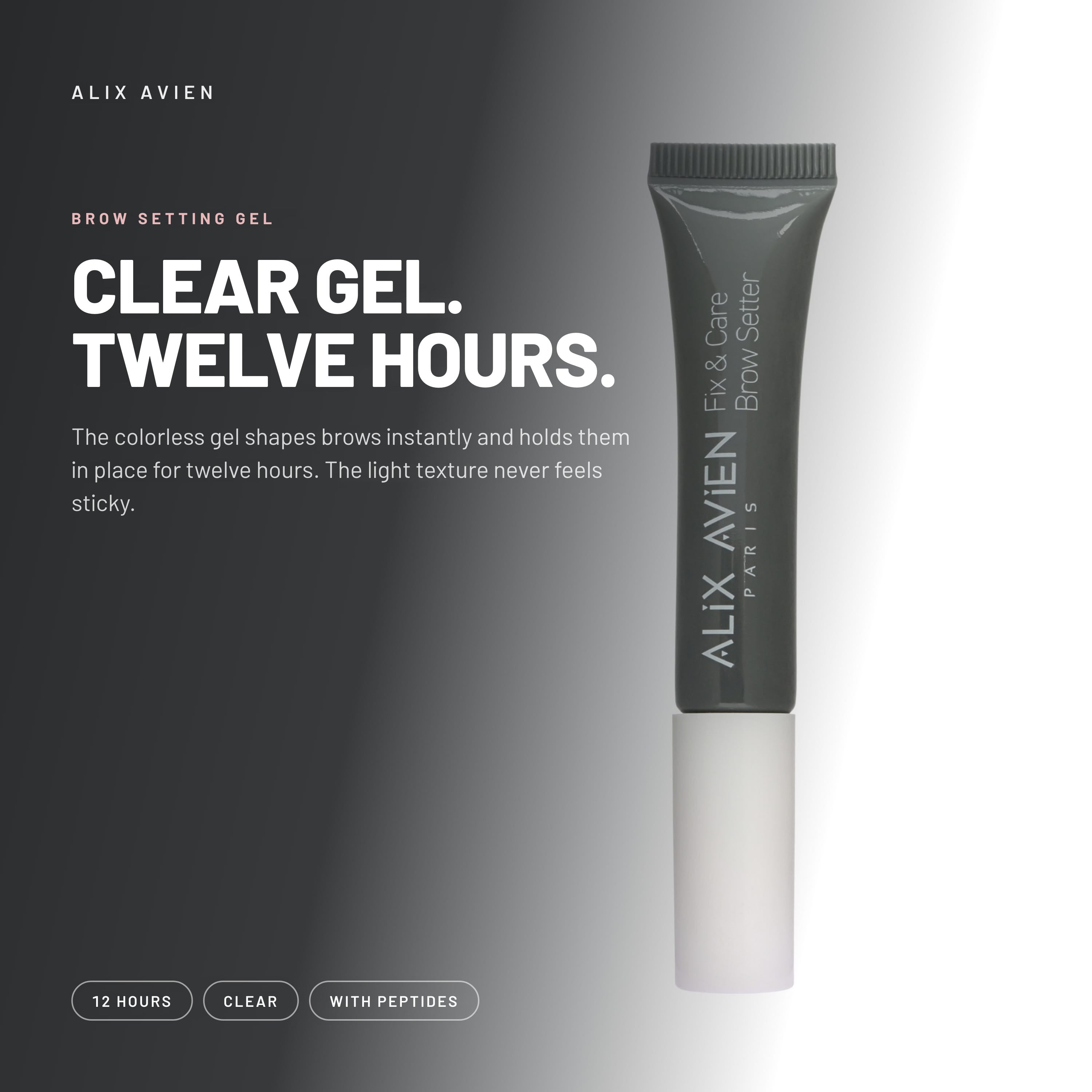Fix & Care Brow Setter - Transparent and Strengthening Brow Gel