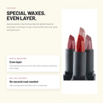 Alix Avien Glossy Lipstick bullets – creamy texture with special waxes