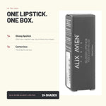 What's in the box – Alix Avien Glossy Lipstick and its carton