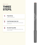 How to apply Alix Avien Inner Eyeliner in three steps