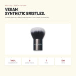 Alix Avien Kabuki Brush – vegan synthetic bristles