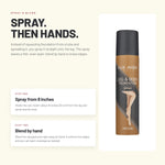 Alix Avien Leg & Body Foundation Spray – spray then blend by hand