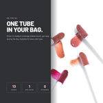 Alix Avien Lip Gloss applicators and swatches