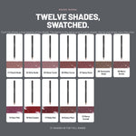 Alix Avien Lipliner Pencil – twelve shades with swatches, from 01 Peach Nude to 22 Berry Coctail