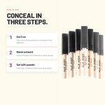How to apply Alix Avien Liquid Concealer in three steps