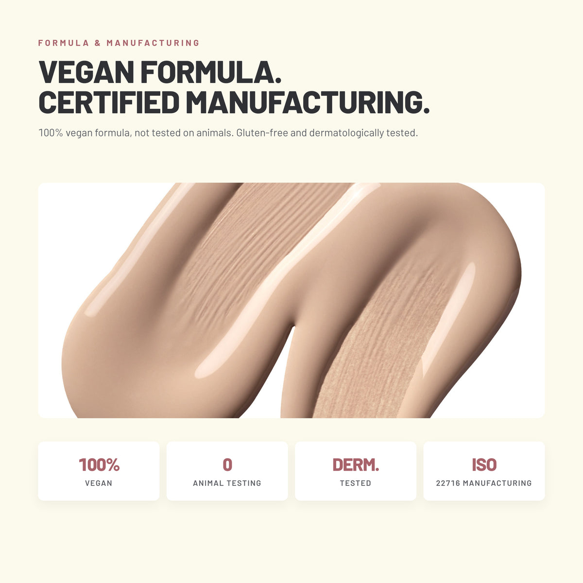 Alix Avien Liquid Foundation – vegan formula, dermatologically tested