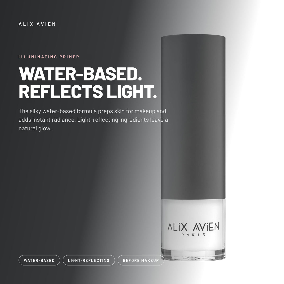 Alix Avien Luminous Face Primer pump bottle