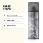 How to use Alix Avien Makeup Brush Cleaning Spray in three steps
