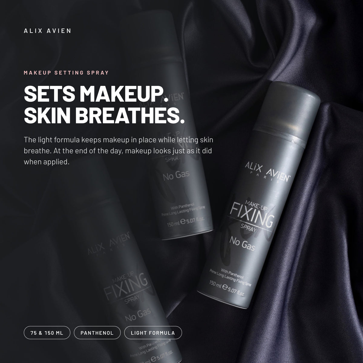 Alix Avien Makeup Fixing Spray bottles