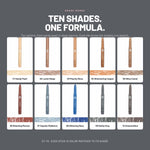Alix Avien Master Stay Eyeshadow shades 01 to 10 with swatches