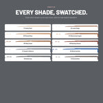 Alix Avien Master Stay Eyeshadow swatches of all ten shades