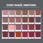 Alix Avien Matte Lipstick swatches of all 24 shades