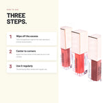 How to apply Alix Avien Maxi Volumizer Lip Gloss in three steps