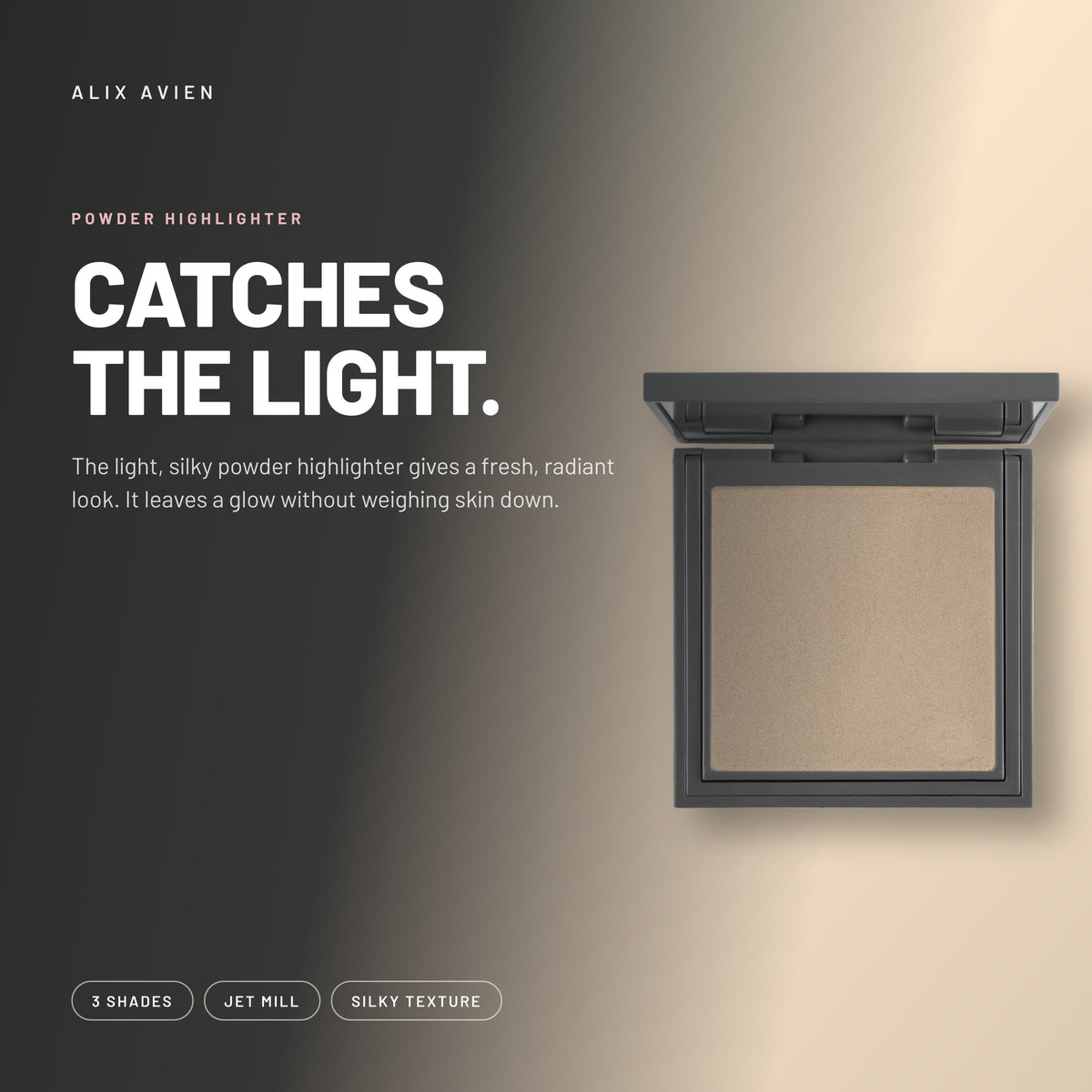 Alix Avien Powder Highlighter compact