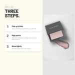 How to apply Alix Avien Powder Highlighter in three steps