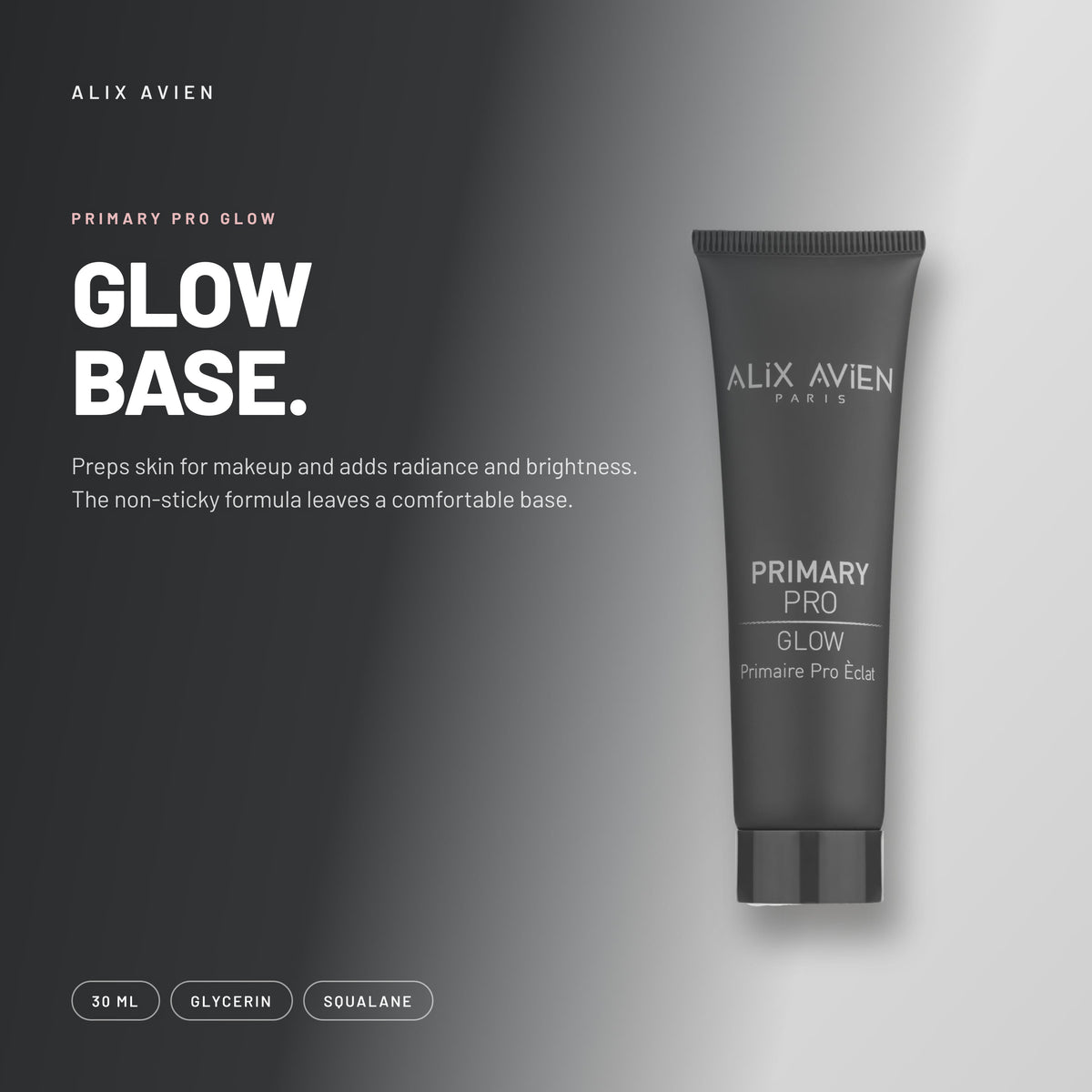 Alix Avien Primary Pro Glow makeup base tube