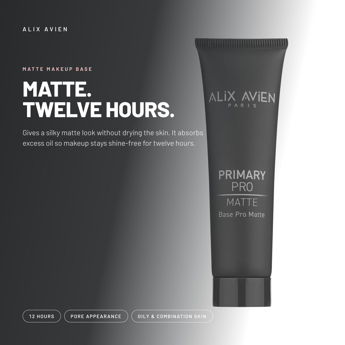 Alix Avien Primary Pro Matte makeup base tube