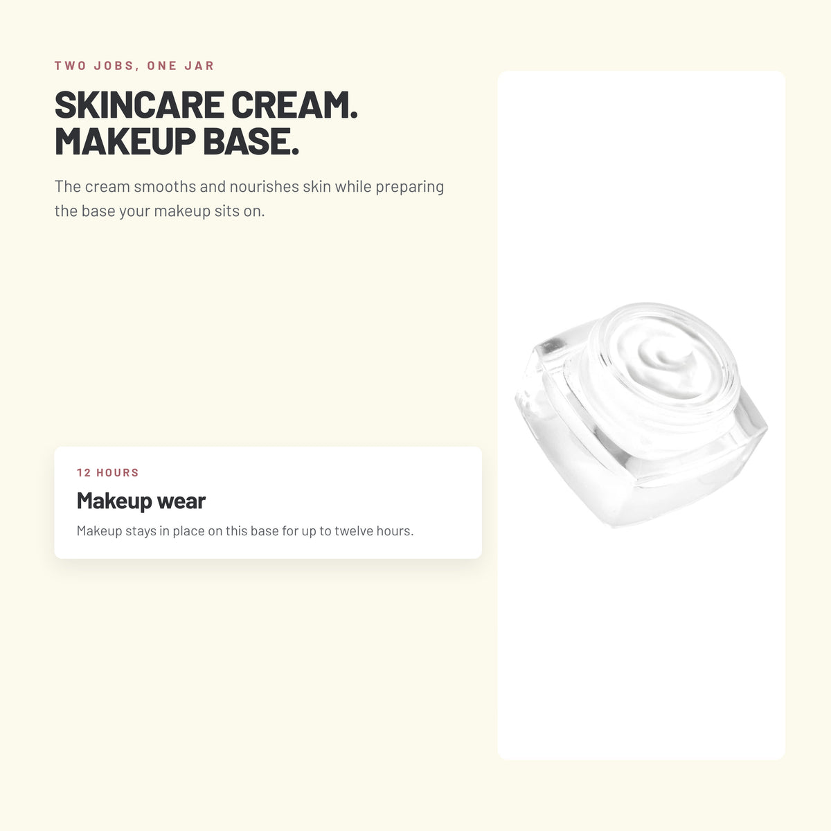 Alix Avien Rejuvenating Face Base Cream – open jar
