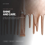 Alix Avien Silky Care Lip Gloss tube with dripping gloss