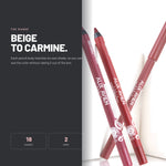 Alix Avien Staying Power Lip Pencils in rose and red shades