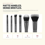 Alix Avien Mini Travel Brush Set – six brushes, not tested on animals, ISO 9001