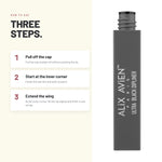 How to apply Alix Avien Ultra Black Dipliner in three steps