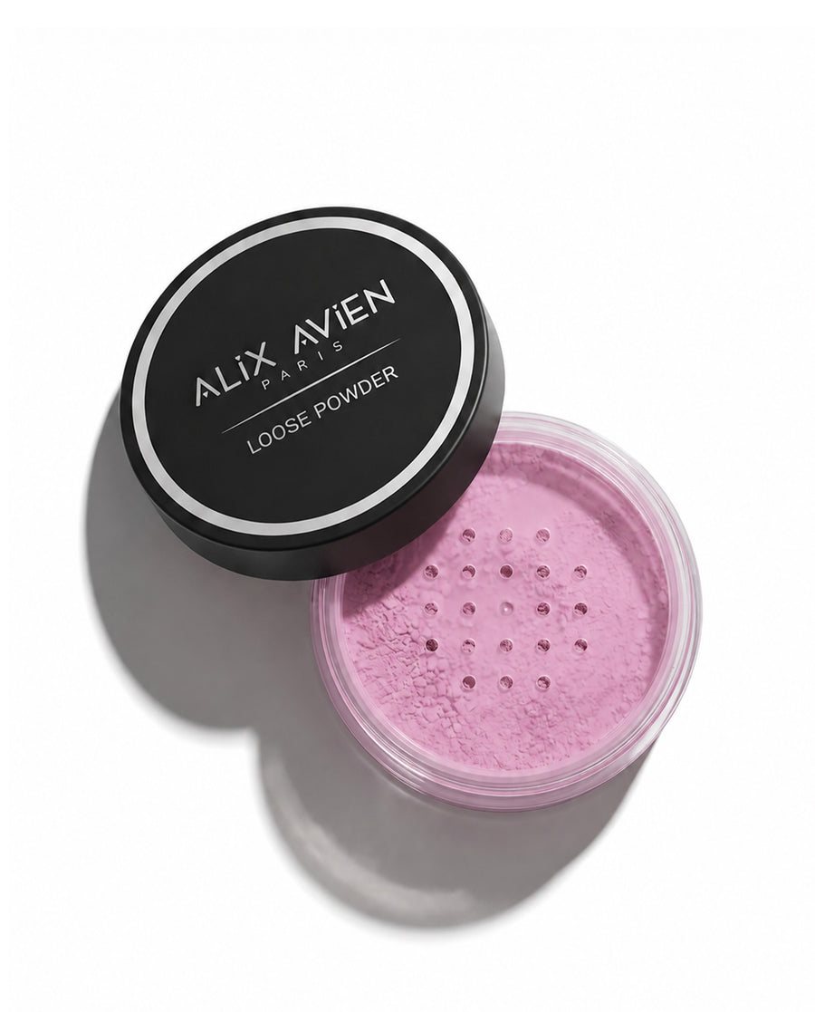 Alix Avien Color Correcting Loose Powder – Lavender